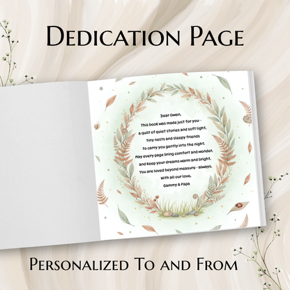 Personalized Bedtime Storybook – Sleepy Animal Nests